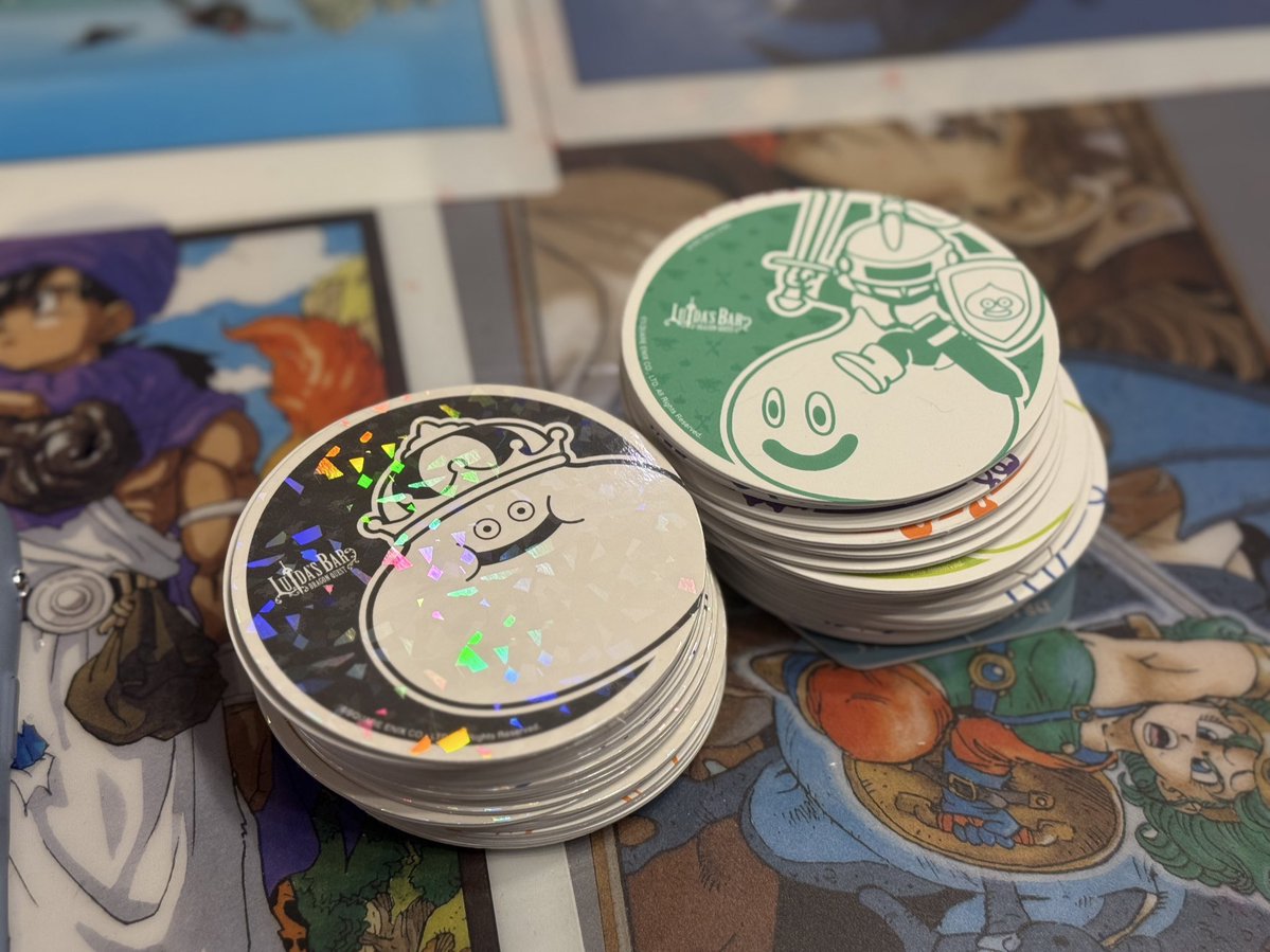 どなたか私と面識ある方でルイーダの酒場のコースターまとめて貰って