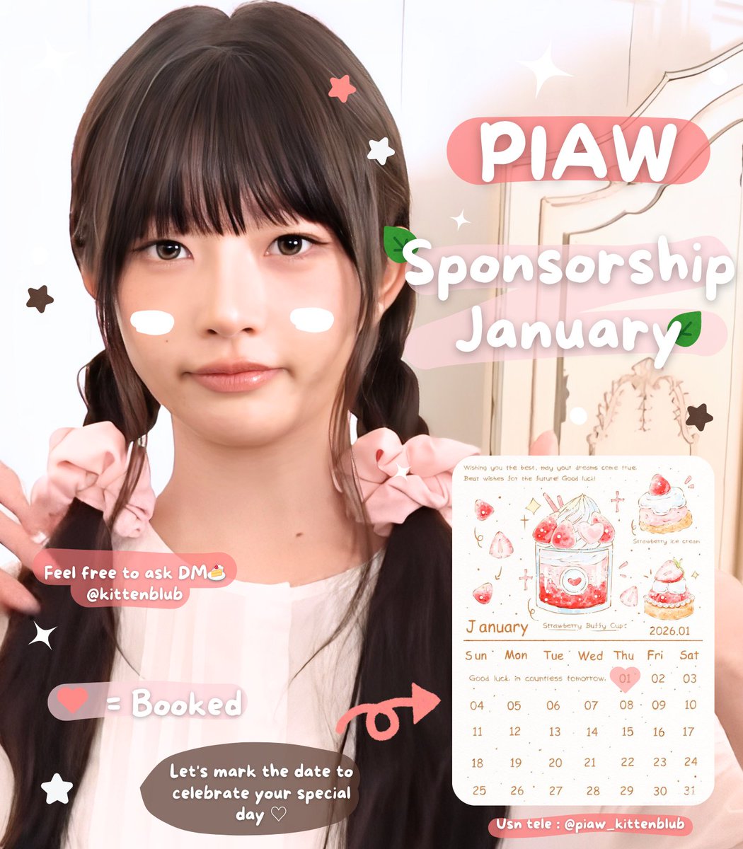kittenblub's tweet image. 🍰💬 Help RT { Thank you! 🎀 }

✨️ Heiyyo.. man teman piaw udah Open Sponsor layout buat bulan Januari!, kalian bisa take layout ready stock atau req &amp;gt;__&amp;lt;🍭

🎉 Yukk rayain hari special kalian &amp;lt;3 book📌 tanggal nya skrng 🍰 melalui dm or tele ♡ #zonauang