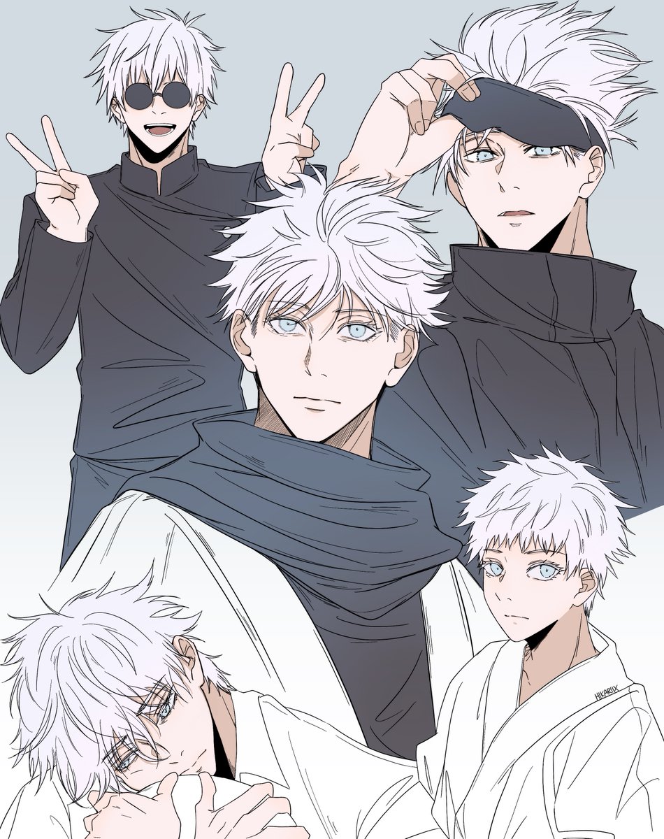 new year new gojos 🎉 #jjk #GojoSatoru