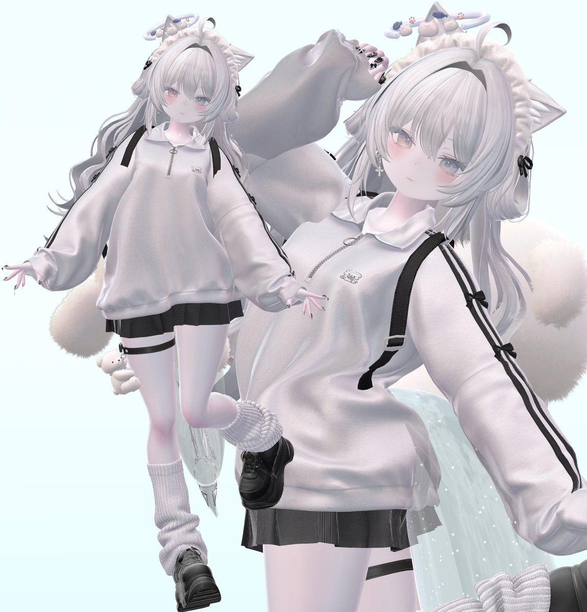 🦈🩵 #FurryWinks #rurune3D