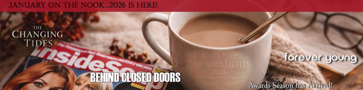 OurWritersNook's tweet photo. The Nooklights...Lighting up #TheNook this month. Final stage of voting opens Sunday 4th January 2026! https://t.co/CMSZKlIu4w