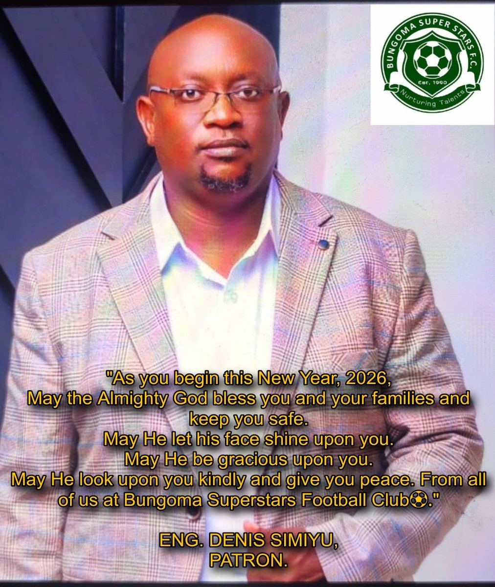 #HappyNewYear2026 message from the Patron.
