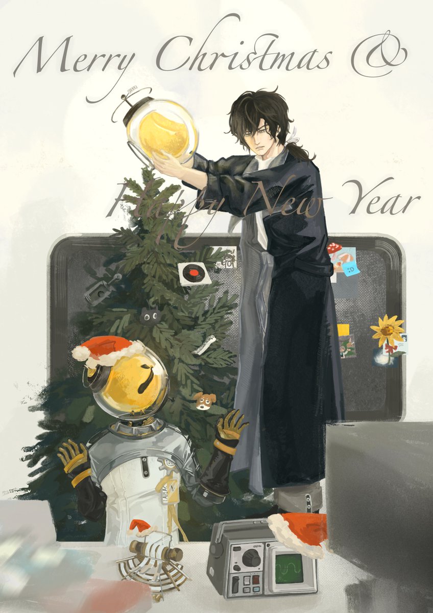 Just pretend they’re taking down the Christmas decorations and there are fireworks outside. Happy New Year 🎆
#enigrich #Reverse1999