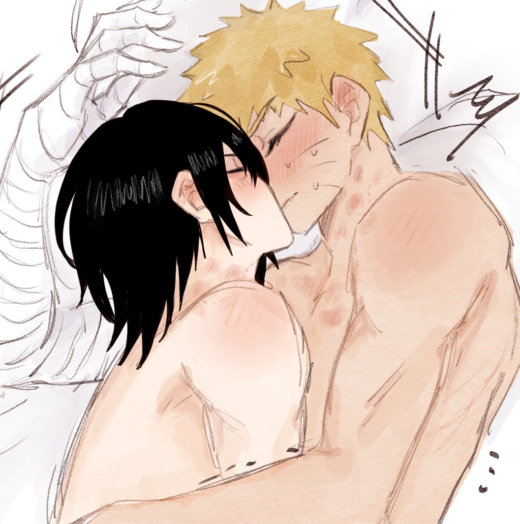 happy new year they kiss #narusasu