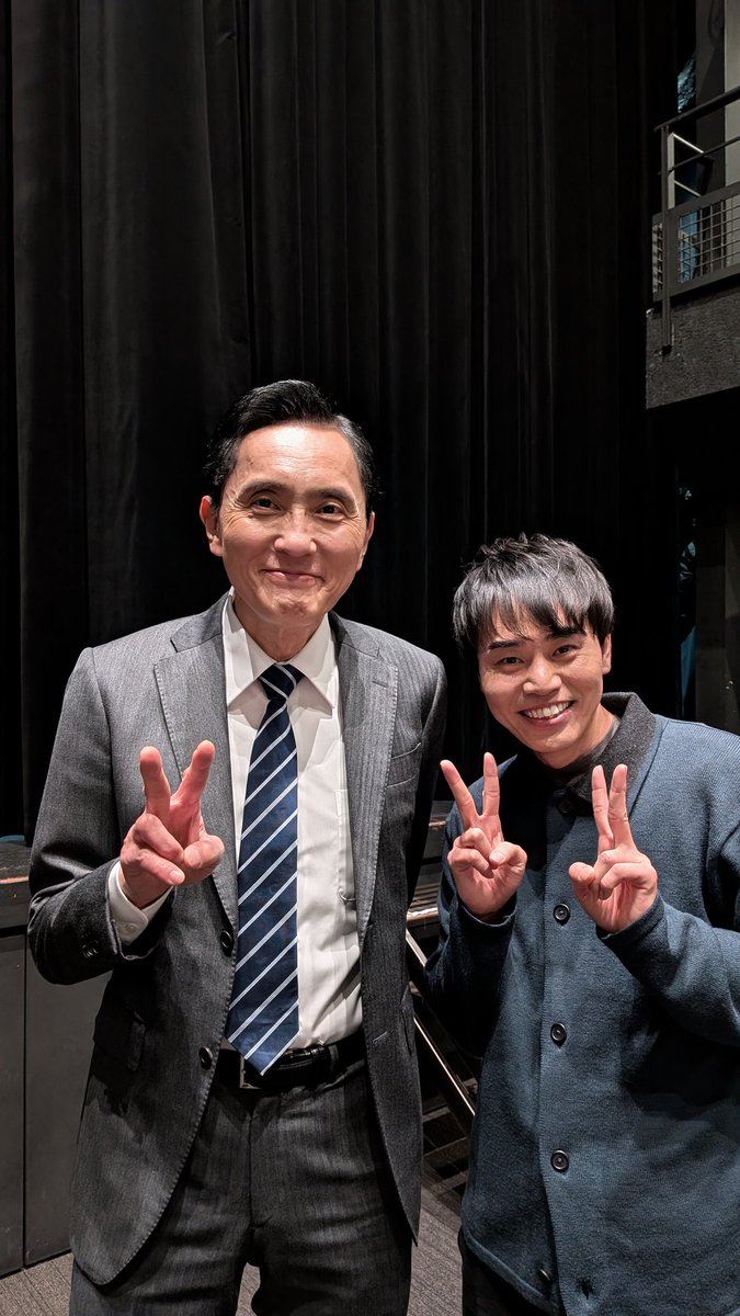tanaka_oki's tweet photo. 「孤独のグルメ 2025 大晦日スペシャル おかわりは、五郎セルフで運びます！」
握り隊2の田村役で出演してました〜！🍙

生放送ってほんとに生放送なんだなぁと、当たり前のことに感激しておりました。
カウントダウンもみんなで出来て、ほんとにいい経験と思い出になりました😊✨
 #孤独のグルメ https://t.co/S8UqwdWXIR