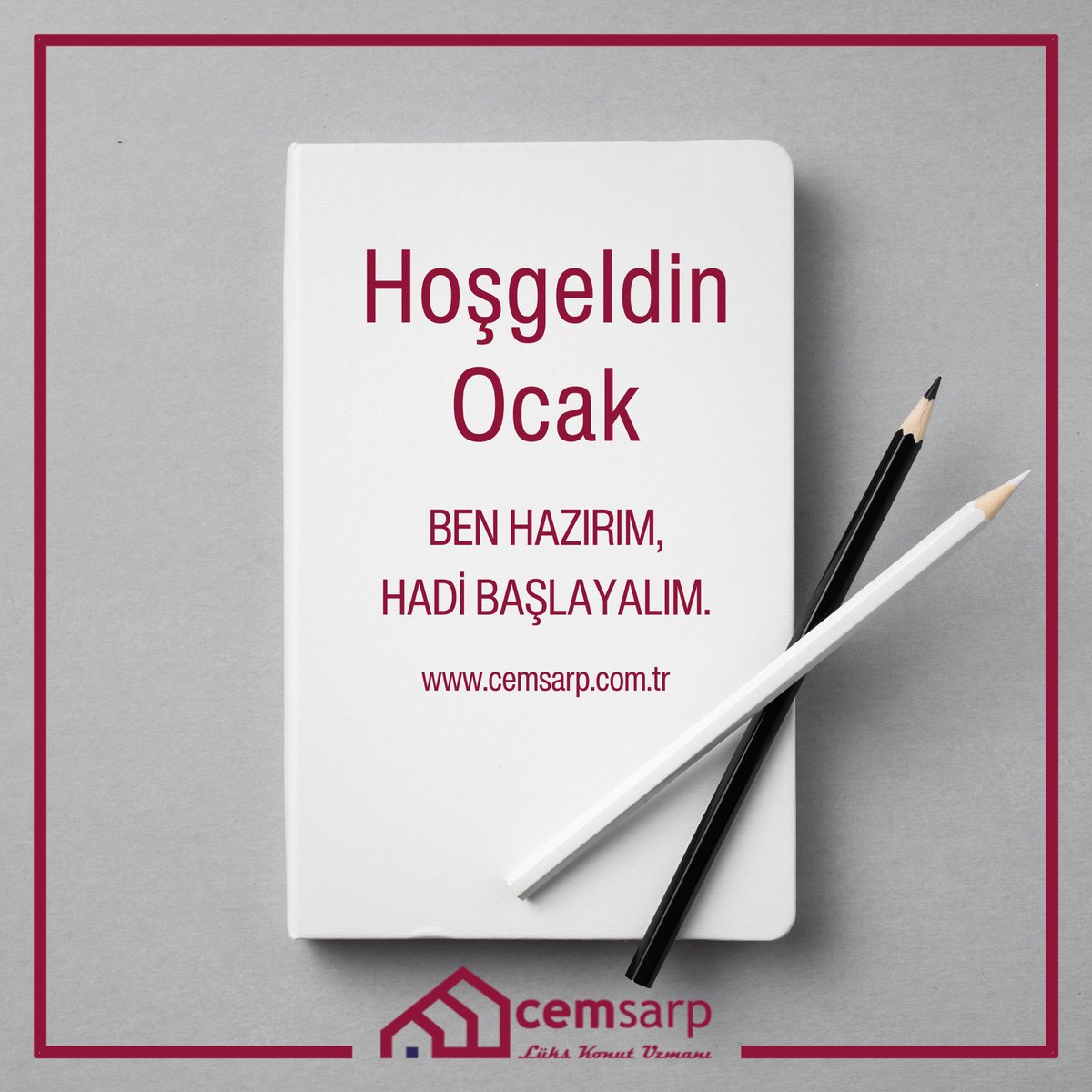 2025 emek, güven ve güzel sonuçlarla dolu bir yıl oldu.
Şimdi yeni hedeflerle, yeni başlangıçlarla 2026’ya merhaba diyoruz.
Daha iyisi, daha güçlüsü ve daha bereketlisi için hazırım.
Hoş geldin Ocak. Hoş geldin 2026.

#CemSarp
#2026
#HoşGeldin2026
#YeniHedefler
#YeniBaşlangıçlar