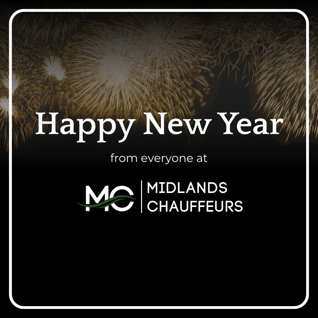 MidsChauffeurs's tweet photo. Happy New Year from everyone at Midlands Chauffeurs.

Wishing everyone a joyful 2026, and here's to new destinations this year!

#midlandschauffeurs #2026 https://t.co/3Fbc3PMWwy