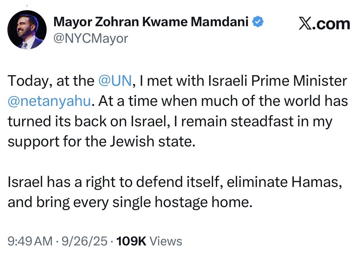 The NYC Mayor’s Twitter account is now under Mayor Mamdani’s name, but unlike the White House accounts, prior tweets are not archived or clearly attributed to past administrations. 

As a result, there are tweets still visible that are jarring when they appear under Mayor