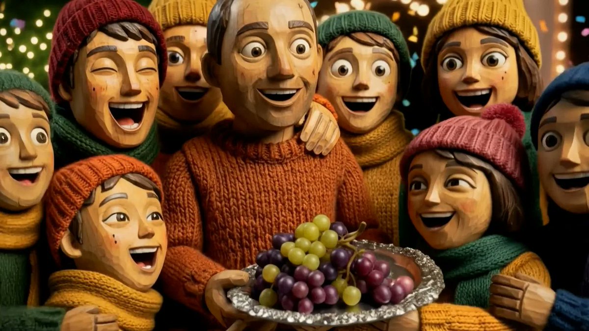 À Punt ha estrenat este cap d’any un spot de felicitació realitzat per intel·ligència artificial on mostra el seu desig d’esperança i prosperitat per a tota la Comunitat Valenciana amb especial menció a tots els pobles afectats per la Dana.

Mira'l ací 👇
f.mtr.cool/ptevtjwqij