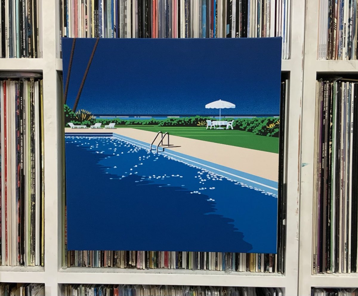 永井博　パブミラー　Hiroshi 'Penguin' Nagai 永井博パブミラーHiroshi 'Penguin' Nagai