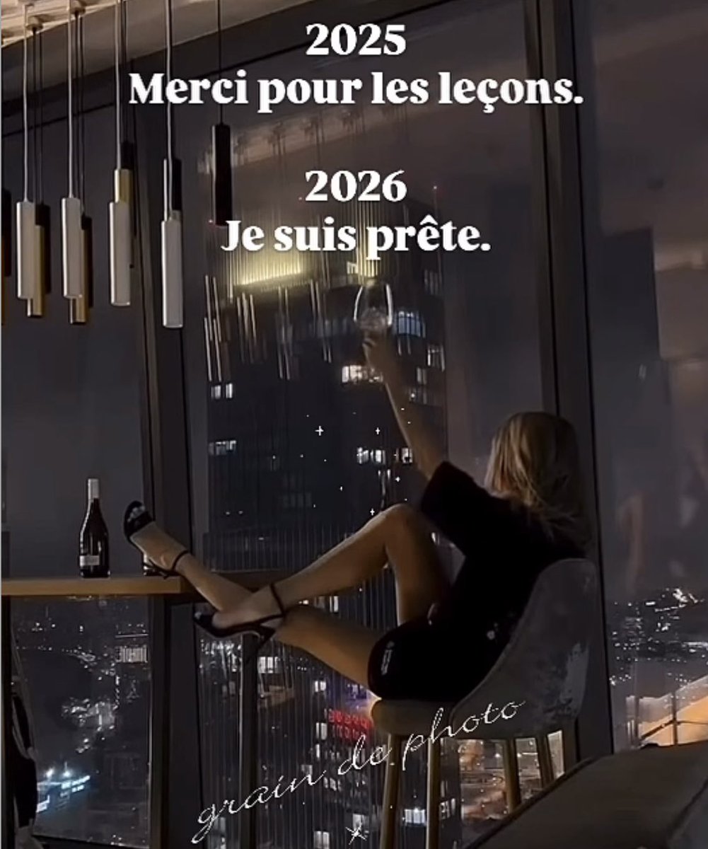 Je vous souhaite à tous une très belle année !!!! 😘