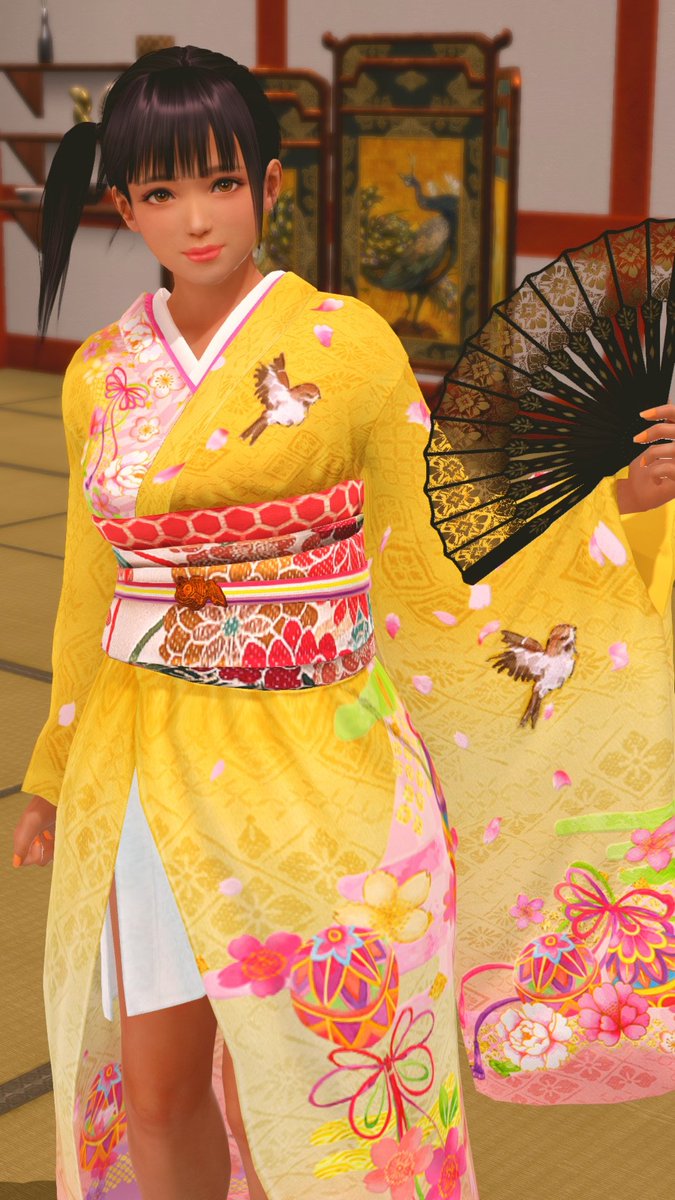 謹賀新年！
みなさまあけおめことよろなのれす。
新年一発目は待ちに待ったこはるちゃんの振袖水着（日本語がおかしいのは運営さんのせいω）。
新年を占う一戦であったのですがなんと30連目でエリゼしゃんを引き連れあたたぁ～！
ミラクルラマンポイントゲッツ
٩(｡˃ ᵕ ˂ )وﾐﾀﾞﾚｳﾁｨ♪
#DOAXVV