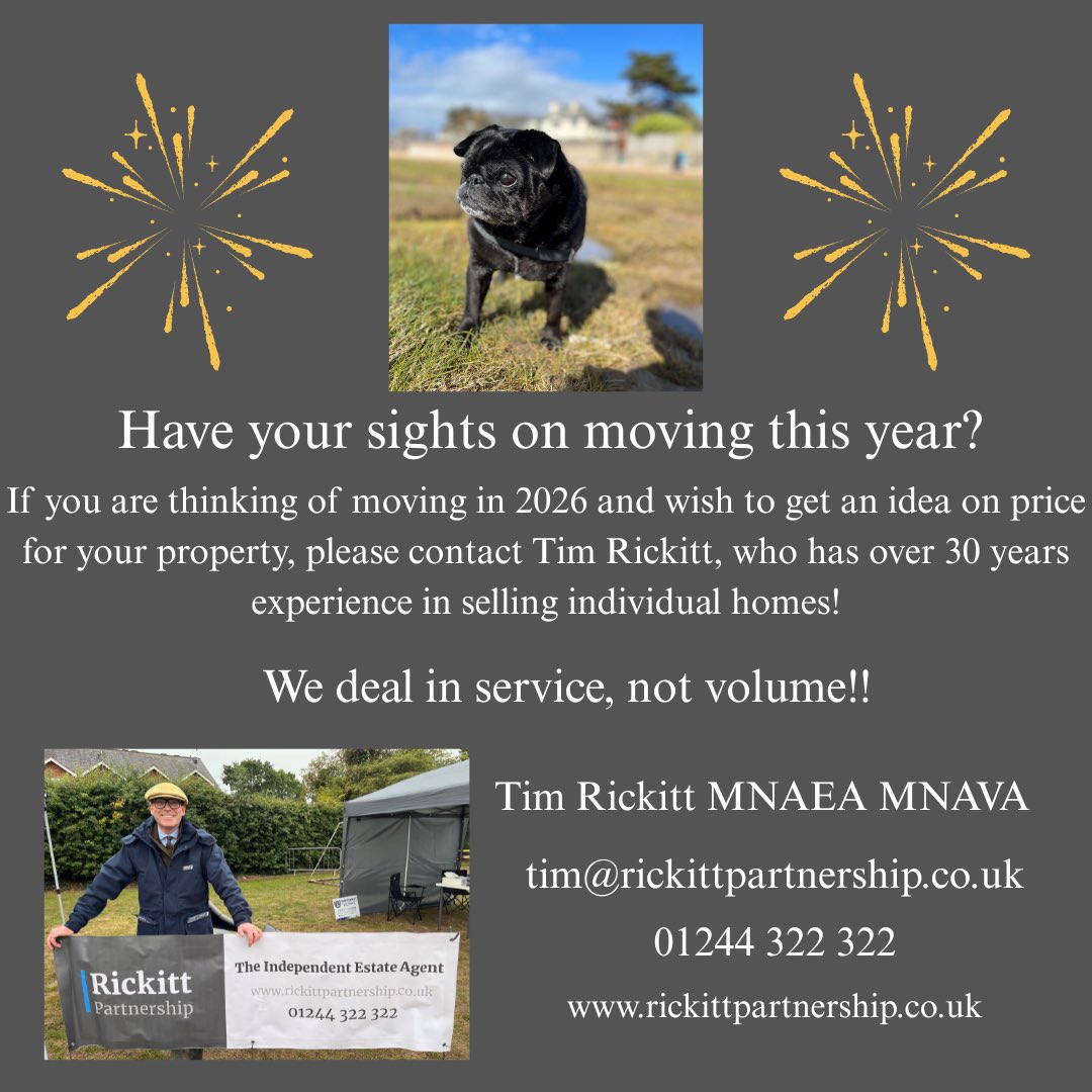 Wishing you all a very Happy New Year from all at Rickitt Partnership! rickittpartnership.co.uk #estateagent