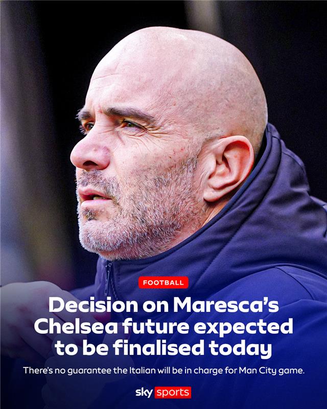 SkySportsPL's tweet image. Enzo Maresca is on the brink at Chelsea, with a final decision over his future expected to be made today 🚨