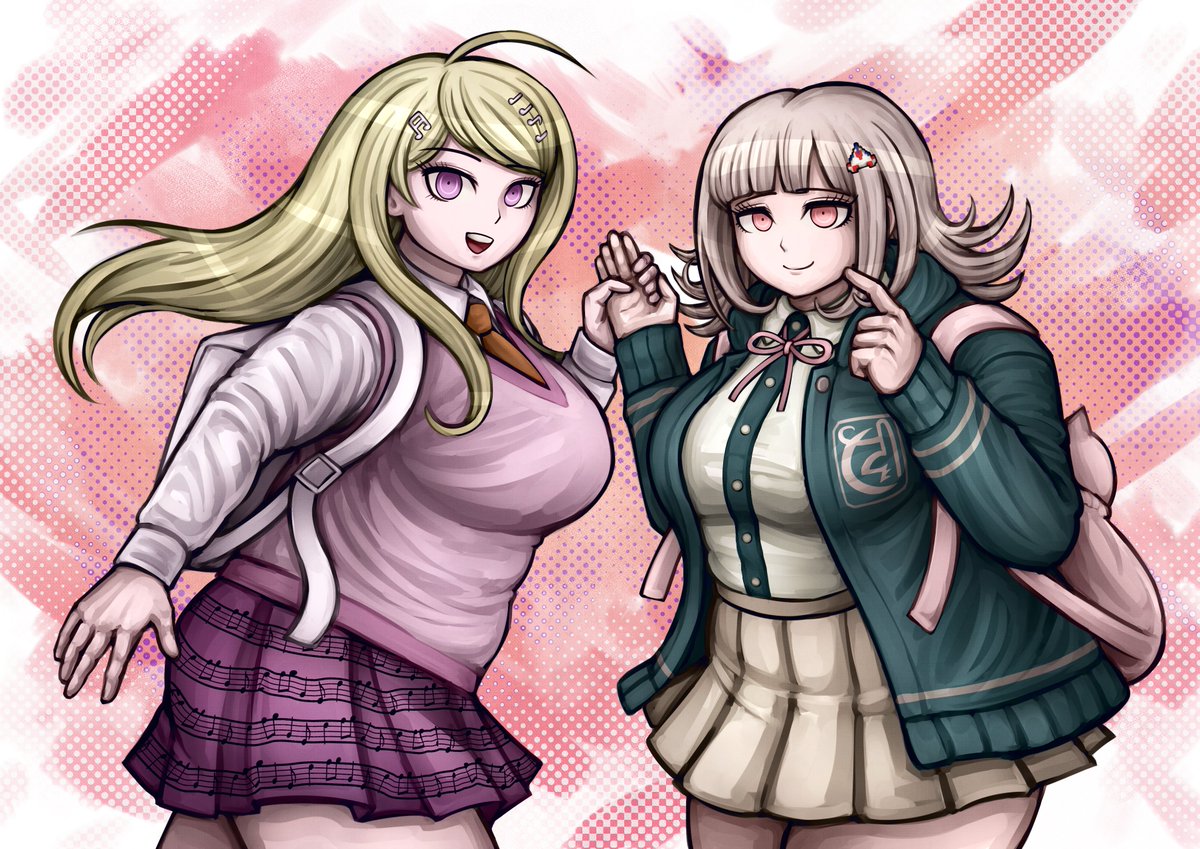 EdenLeicester's tweet image. Danganronpa illustration from last year!
Drew this for one of my convention prints!