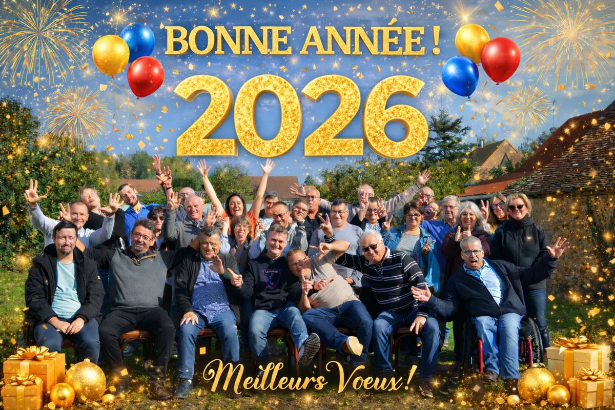 ComitefetesSMDL's tweet photo. ✨ 𝐁𝐨𝐧𝐧𝐞 𝐀𝐧𝐧𝐞́𝐞 𝟐𝟎𝟐𝟔 ✨

Le Comité des Fêtes de Saint Mars de Locquenay vous adresse ses meilleurs vœux pour cette nouvelle année.

Que 2026 soit remplie de bonheur, de santé, de convivialité et de beaux moments partagés dans notre commune. 🎉

#BonneAnnée2026 https://t.co/SoIIzYLxRA