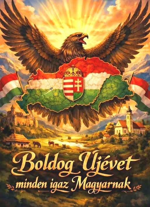 ♥️Möge das Jahr 2026 ein wenig wie das Orban-Ungarn für den Rest des derzeit perversen Europas werden!♥️