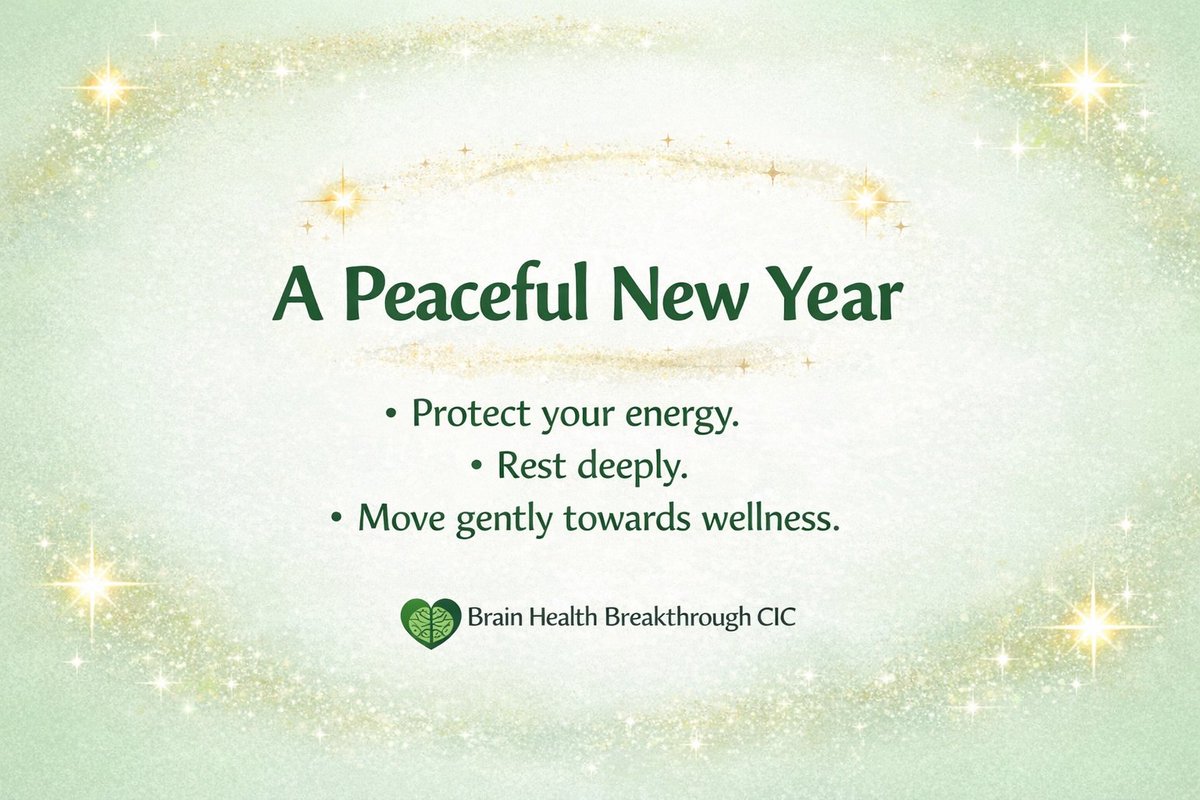 ✨ Happy New Year ✨

This past year has brought many challenges for so many of us.
What we’ve learned is the importance of rest, regulation, and protecting our precious energy.

Wishing our community a peaceful New Year and gentle steps towards wellness 💚