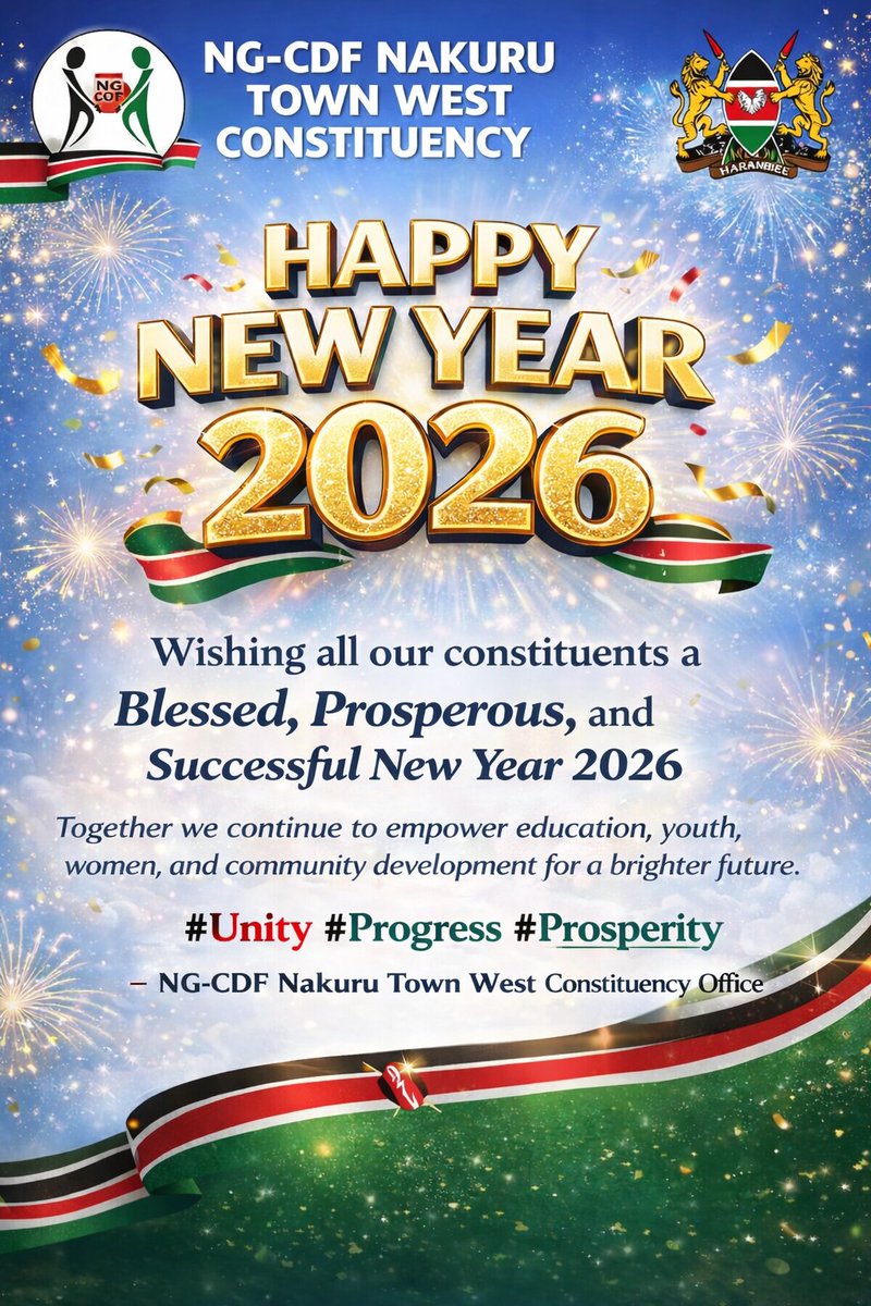 CdfNg27765's tweet photo. HAPPY NEW YEAR 2026 

Wishing all our constituents a blessed, prosperous, and successful New Year 2026.
As we begin this new year, we reaffirm our commitment to unity, progress, and prosperity. https://t.co/tilhBgq9bP