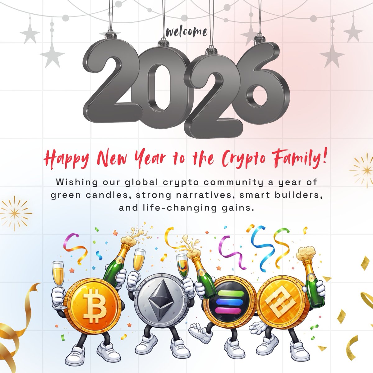 🔹As 2026 begins, #crypto steps into its next phase as real adoption,  institutional capital, and strong narratives align. 🔹 The journey  continues, block by block, candle by candle. #CoinPedia #Crypto #Blockchain  #CryptoMarket #HappyNewYear2026