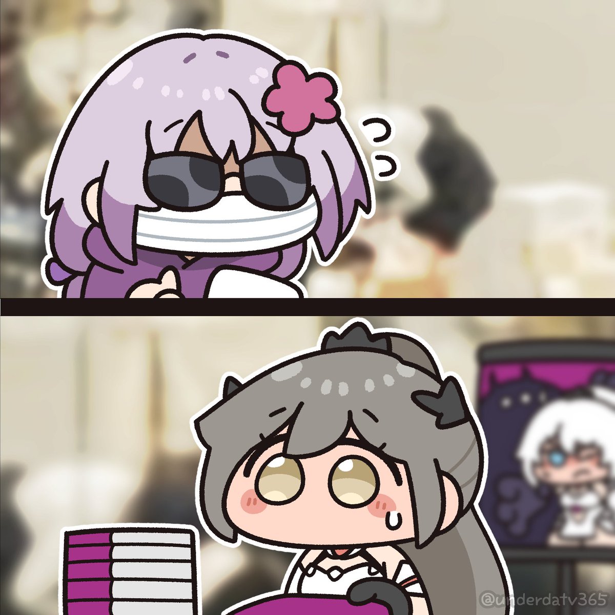 underdatv365's tweet image. Out of Context Stelle #136
 #Stelle365 #HonkaiStarRail #スターレイル