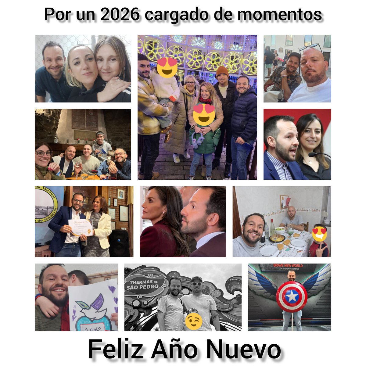 ¡Feliz 2026! 🎇 Al año nuevo le pido salud para poder disfrutar de grandes momentos, junto a los mios. 😍 Dejémos que el nuevo año nos vaya sorprendiendo. 📝 #happynewyear❤️ #añonuevo #barruelodesantullán #Palencia #castillayleón #HappyNewYear2026