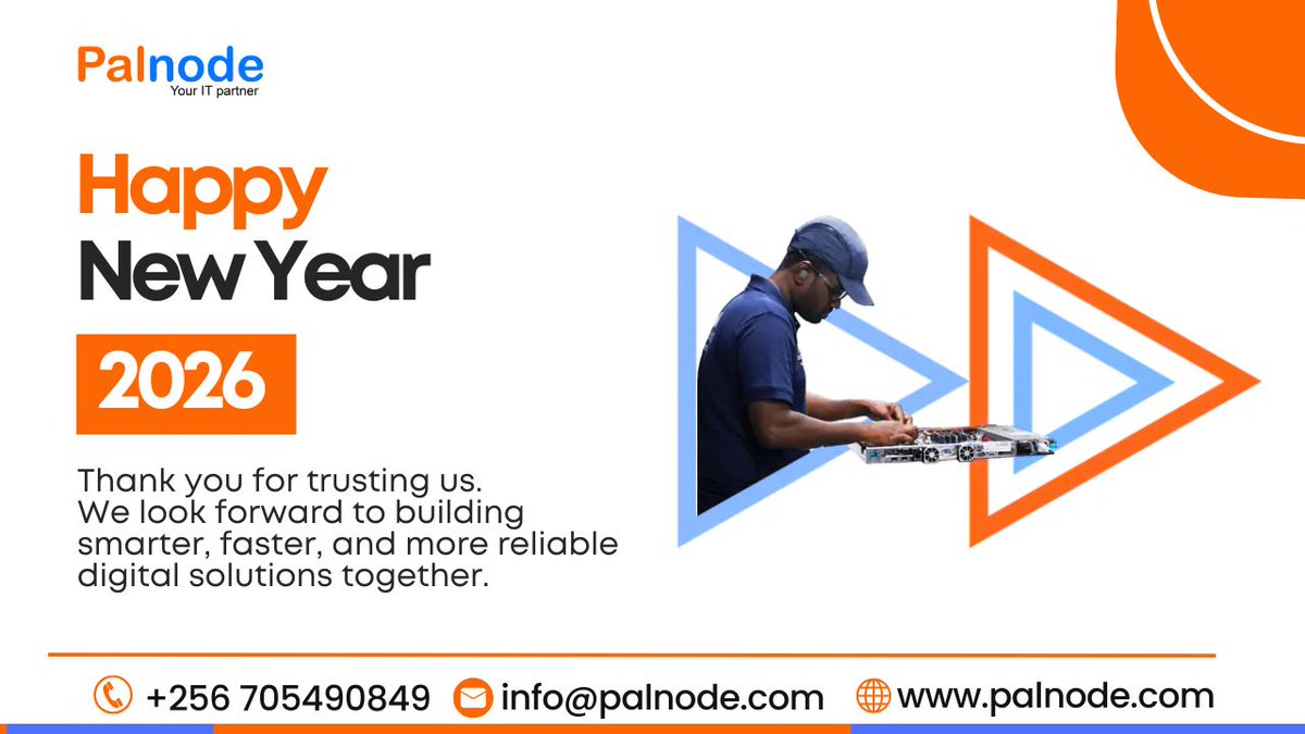 palnode's tweet photo. Happy New Year 2026 from Palnode. Thank you for trusting us. We look forward to building smarter, faster, and more reliable digital solutions together. https://t.co/3oyWEEnDL6
