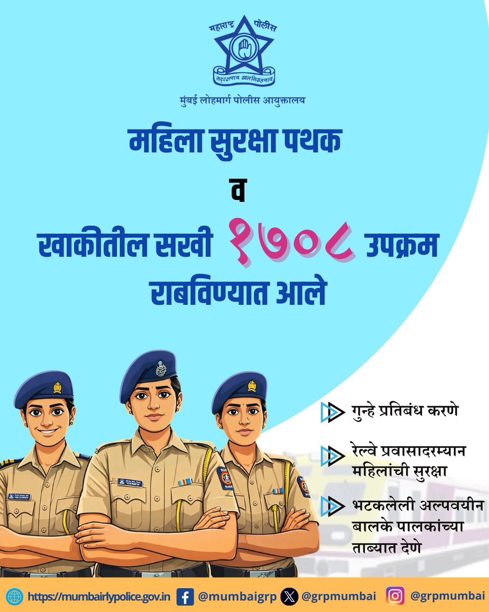 grpmumbai's tweet image. प्रत्येक कॉल, प्रत्येक मदत, प्रत्येक जीव महत्त्वाचा- मुंबई रेल्वे पोलीस #सदैव_तत्पर #2025Recap #OnDuty24x7