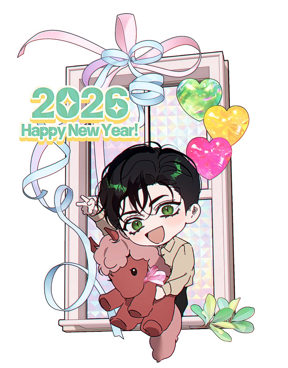 2026년 새해가 밝았습니다! ☀️ 
올해는 '붉은 말의 해'라고 하네요. 이 기운을 놓칠 수 없어서🐴.... 제롬에게도 귀여운 빨간 말(?)을 선물해 주었답니다! (또 만나자!) 올 한 해도 우리 블루벨 친구들과 함께할 수 있어 정말 넘넘 행복해요 ^//^🍎🍋🍑 
사랑하는 독자 여러분, 모두 새해 복 듬뿍