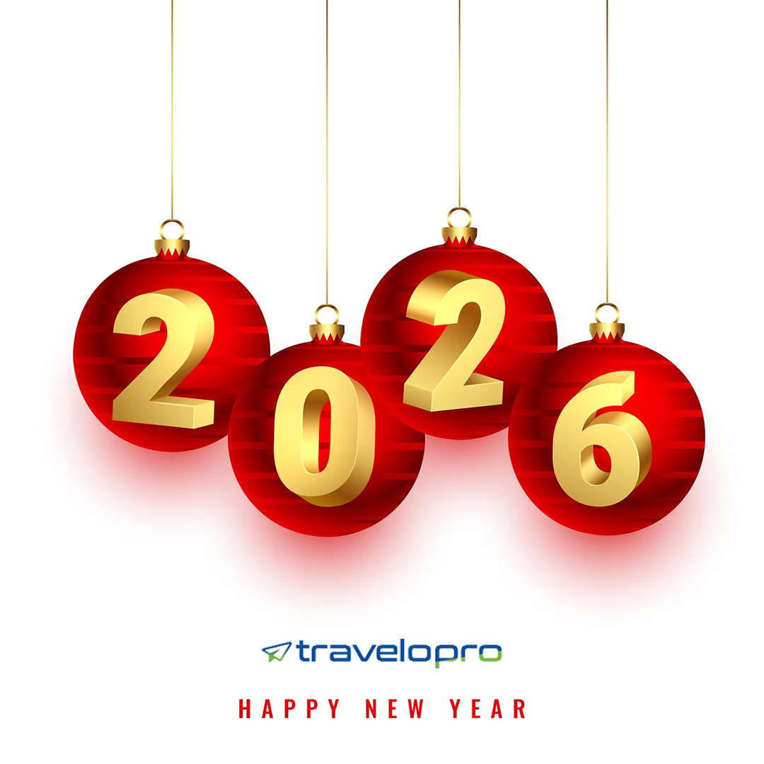 TraveloPro's tweet photo. @TraveloPro wishes everyone Happy New Year 2026 !! Let success rain on every step you take.

#newyear2026
#CheersToNewBeginnings
#SuccessTogether
#traveltechnologycompany
#travelopro https://t.co/CXDRbkrLI9