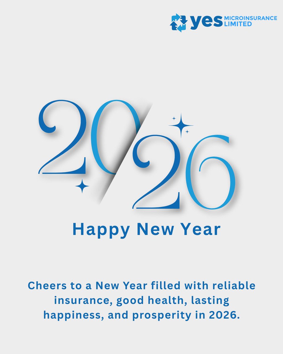 yesinsuranceng's tweet image. Happy New Year! Wishing you a year filled with confidence, peace of mind, and dependable protection. Thank you for trusting YESInsure.

#YESInsure #HappyNewYear #StayProtected #PeaceOfMind #alwayswithyou