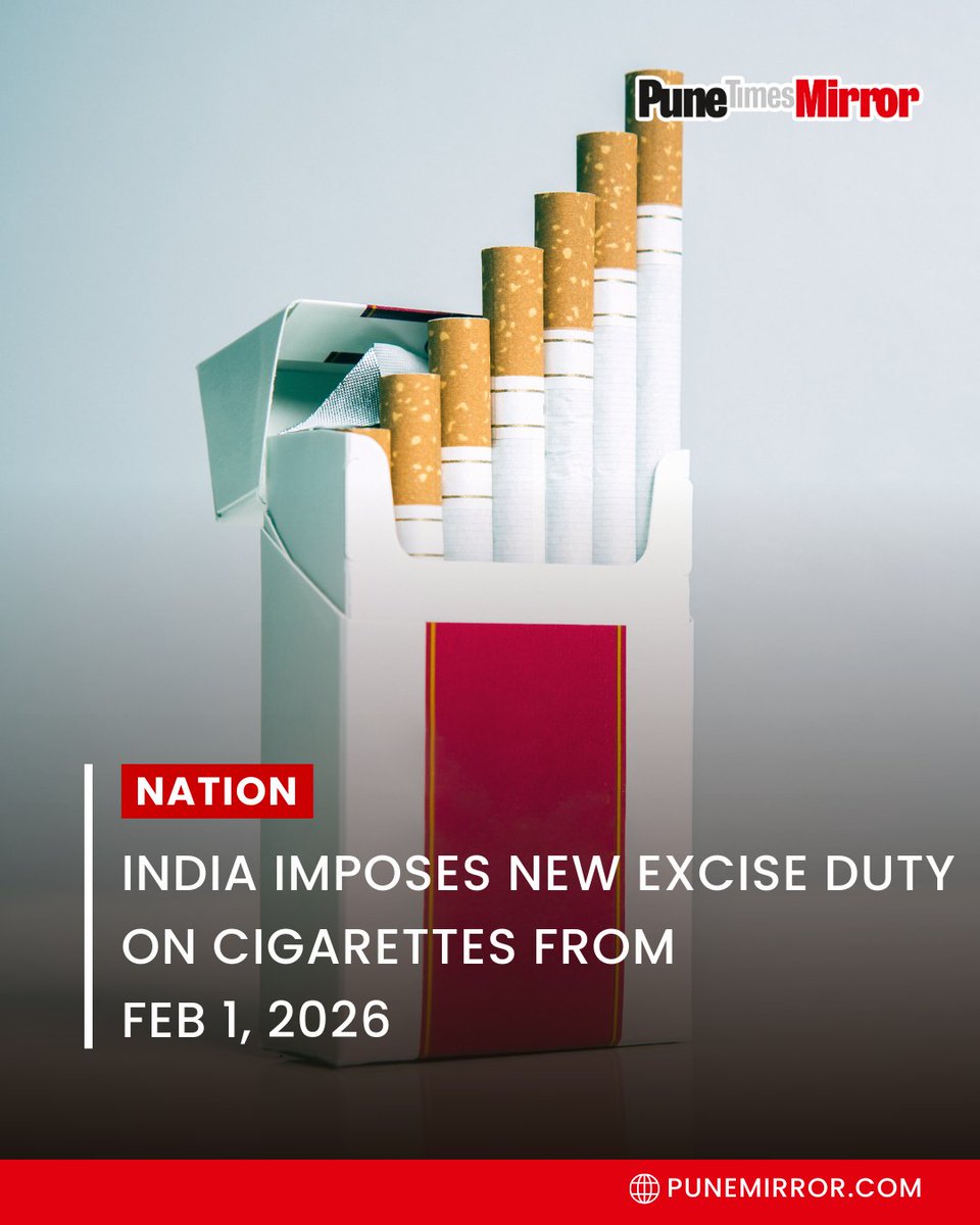 tobacco tax policy India government notification February 2026 excise duty