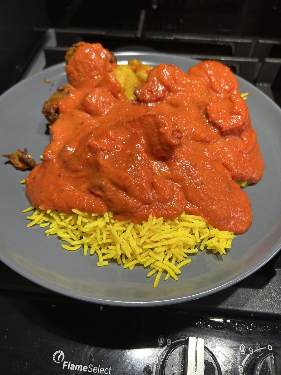 The New Year’s resolution to eat healthier has hit a slight bump …
Indian for breakfast😂