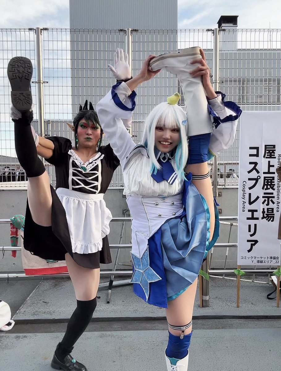 兄に勝る妹など‼︎
存在しないということを‼︎
教えてやrグギィ…‼︎

#C107
#C107_cos