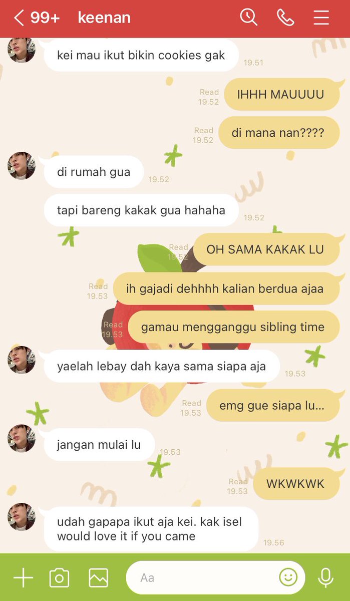 soursalleys's tweet image. POV: suddenly you’re third-wheeling your brother’s date

#keonsuni few tweets ft isa