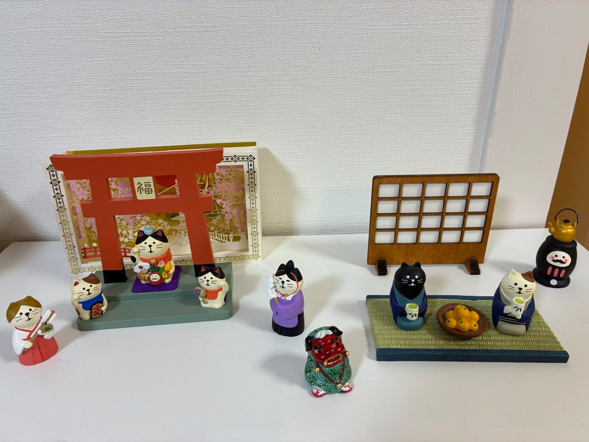 123__hello's tweet photo. お正月のコンコンブル🎍一年前とほぼ同じかな https://t.co/4StajU4ftR