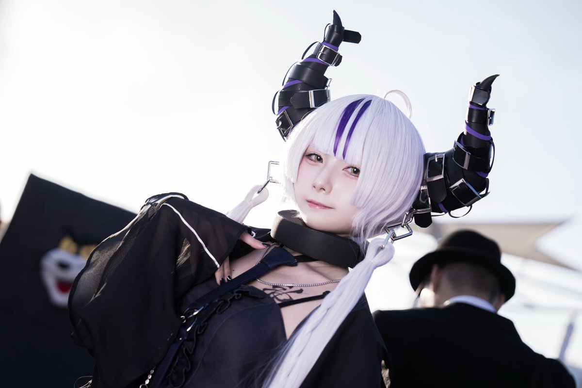 コスプレ】 Hololive｜ホロライブ ラプラス・ダークネス🛸💜 #C107