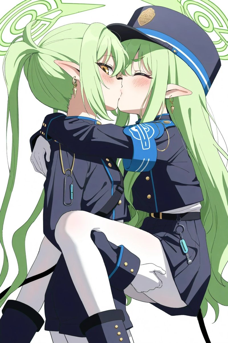 向かい合わせにおんぶして
#ブルアカ