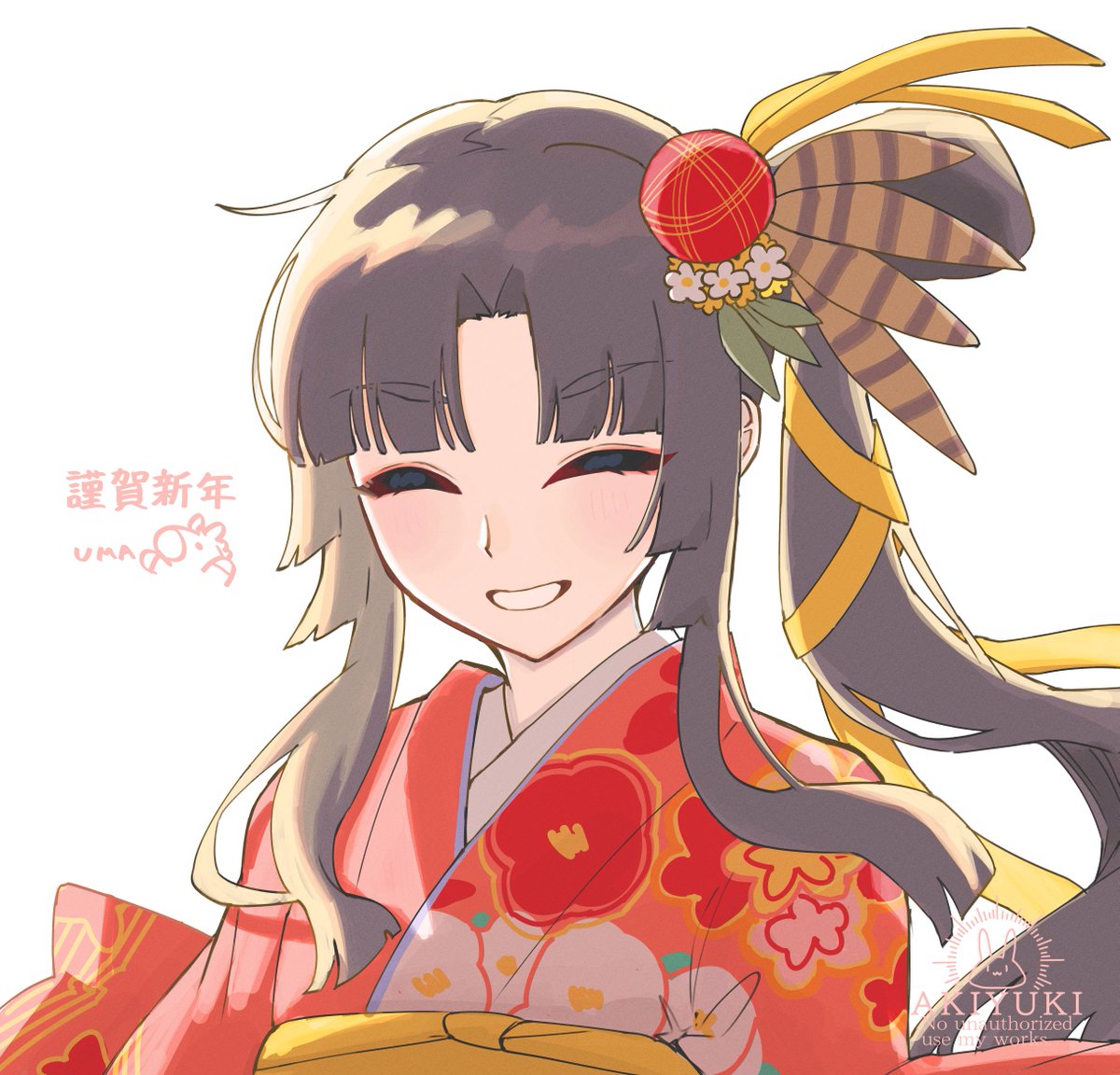 usami31mi's tweet image. あけおめ！