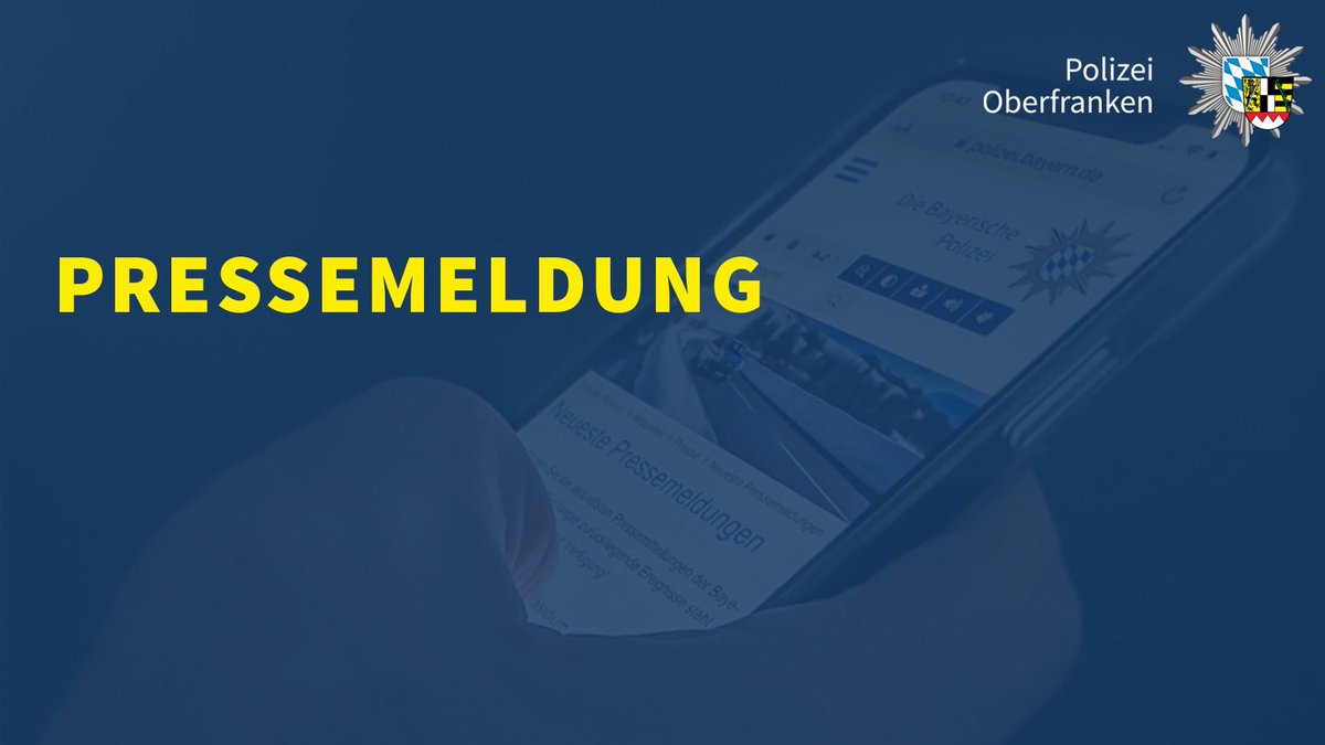 Schwerer Verkehrsunfall mit Polizeifahrzeug
￼
Ein tragischer Verkehrsunfall mit einem Streifenfahrzeug ereignete sich auf der B 173 bei Selbitz. Ein Polizeibeamter kam dabei ums Leben. Zwei weitere Fahrzeuginsassen wurden schwer verletzt.

Infos:
polizei.bayern.de/aktuelles/pres…