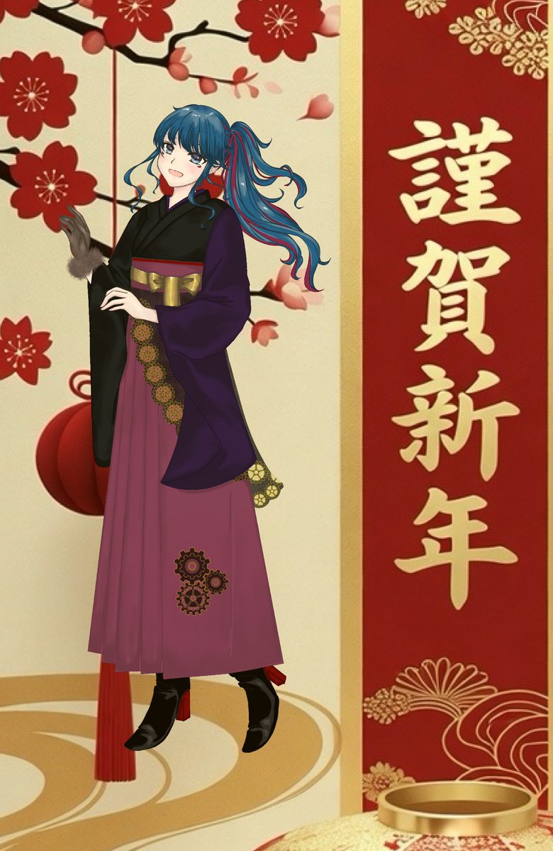 daisanmajutu's tweet photo. 新年明けましておめでとうございます！
昨年は沢山第三宮廷魔術団をご視聴頂きありがとうございました！
今年も新たな試みや沢山の新曲、発表など皆様に楽しんでもらえるような事を沢山御用意しておりますので是非楽しみにしててください！
それでは今年もよろしくねお願いします！

#第三宮廷魔術団 https://t.co/KRrJK4w6Bq