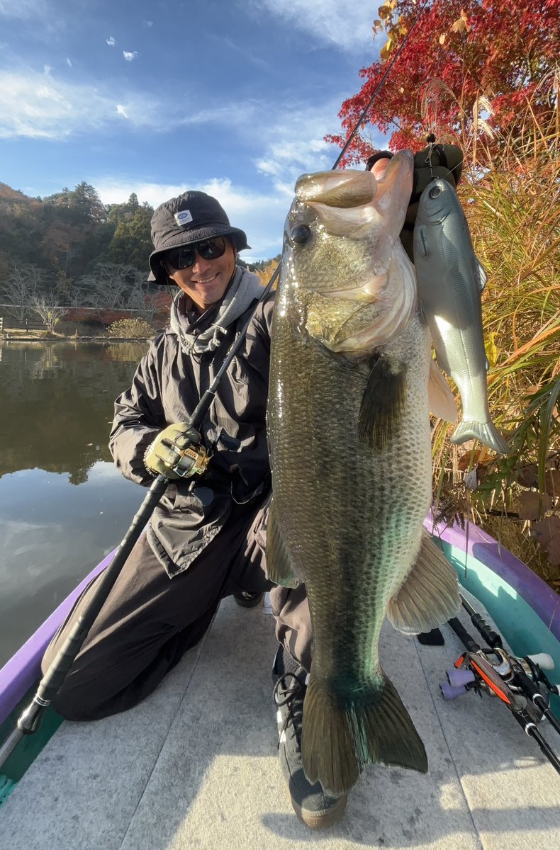 k_s_basser's tweet photo. 12月の思い出に
単日２本の50up 2kg越え https://t.co/eSgIVKhm8b