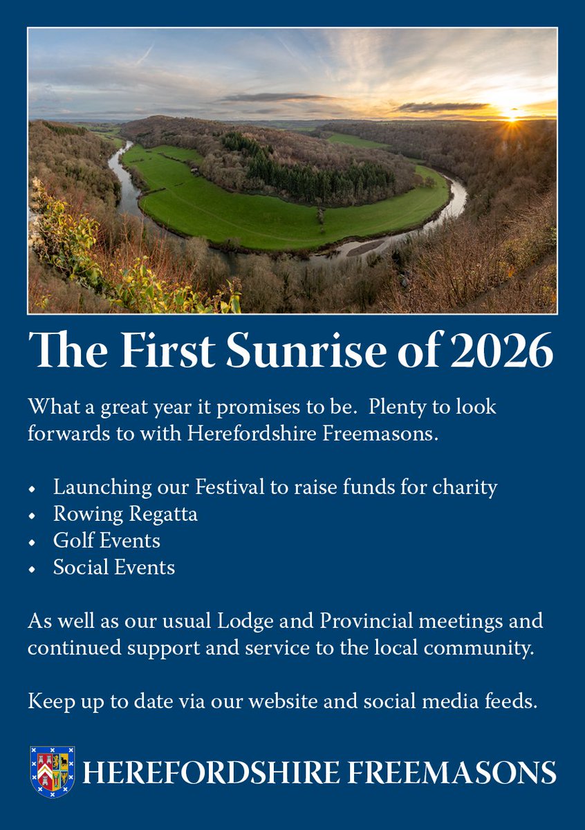 Happy New Year. Wishing you health and happiness in 2026, with so much to look forward to.......