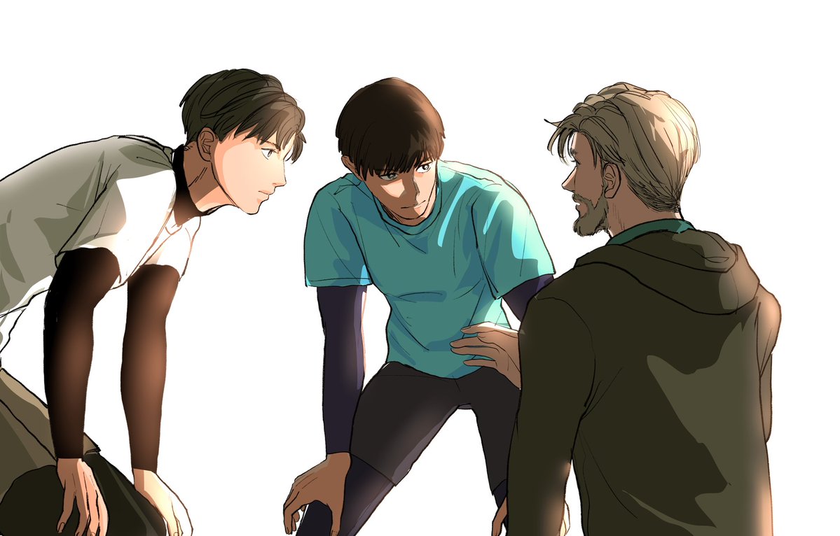 🌱シノ組
三人で練習することもあるのかな？