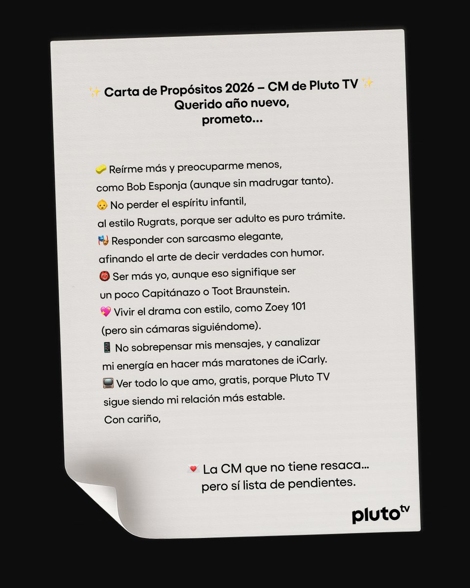 Mi meta 2026: Dejar de colgar y cumplir algo, lo que sea. 😅