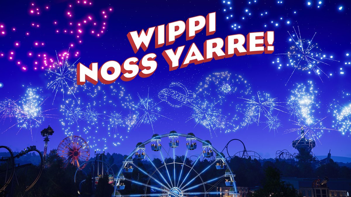 PlanetCoaster's tweet image. WIPPI NOSS YARRE! 🎆 

Thank you for a thrilling 2025, we can't wait to build more with you!