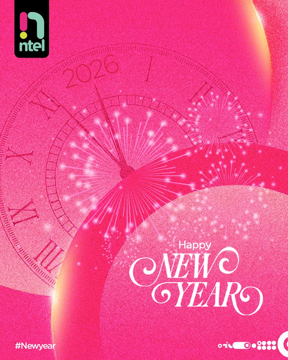 Cheers to a new year filled with growth, joy, and possibilities. Thank you for being part of our journey. 

Welcome to 2026

#ntel #2026 #newyear #happynewyear