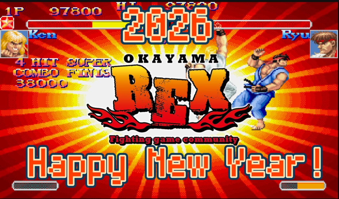 REX_20161101's tweet photo. 皆さま、
あけましておめでとうございます❗️

今年でなんと
岡山REXは10周年イヤー✨

毎年、マイペースに
オフ対戦会を50回ほど開催します

みんな、本年もよろしくね https://t.co/Mpeoa0aUfn
