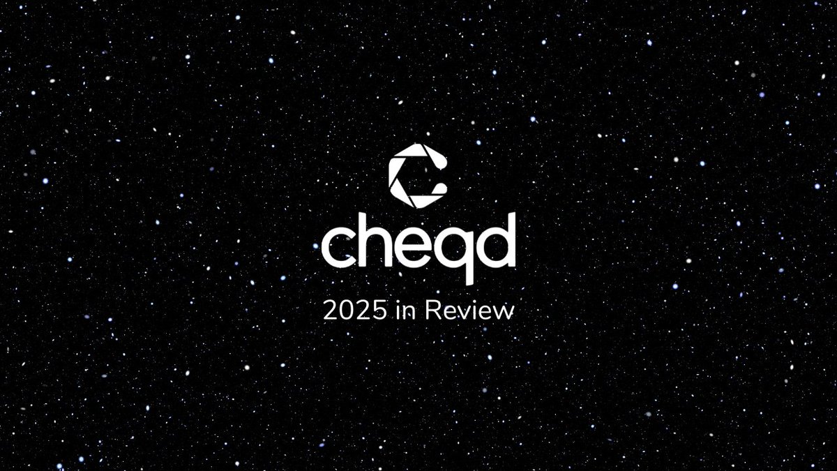 cheqd_io's tweet photo. It’s the Yearly Wrap Up Time!🔥

🆔Product &amp; Protocol Updates
🧑‍🤝‍🧑Partnerships &amp; Alliances
🚀Accelerator Programmes
🧠Verifiable AI Hackathon
🗳️Community &amp; Governance
🏆Market Recognition
🌎Events &amp; Conferences
💡Media, Thought Leadership &amp; Education
🍷Looking Ahead to 2026 https://t.co/nsOnreOFdL