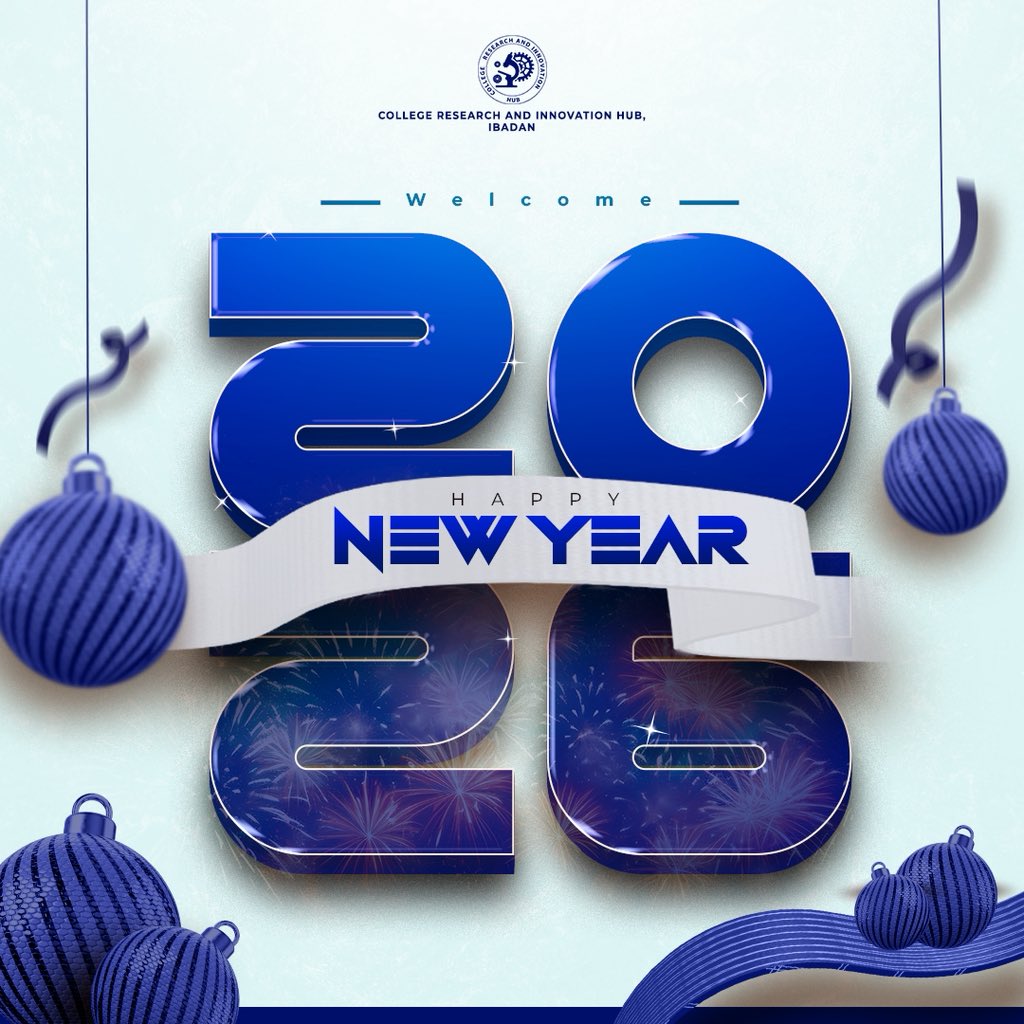 crih_ibadan's tweet photo. Happy New Year from CRIH! ✨

Here's to a year of innovation, growth and new opportunities.

Cheers to 2026! 🥂 https://t.co/acjTXCoe6h